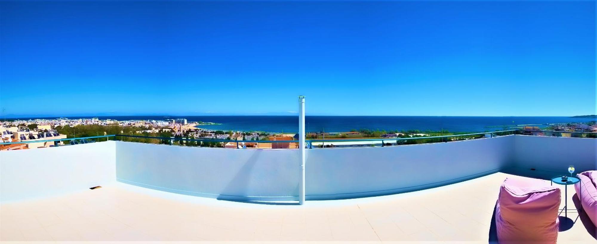 Groovy & Cozy Apt With Private Seaview Rooftop Terrace Rhodes City Exterior photo