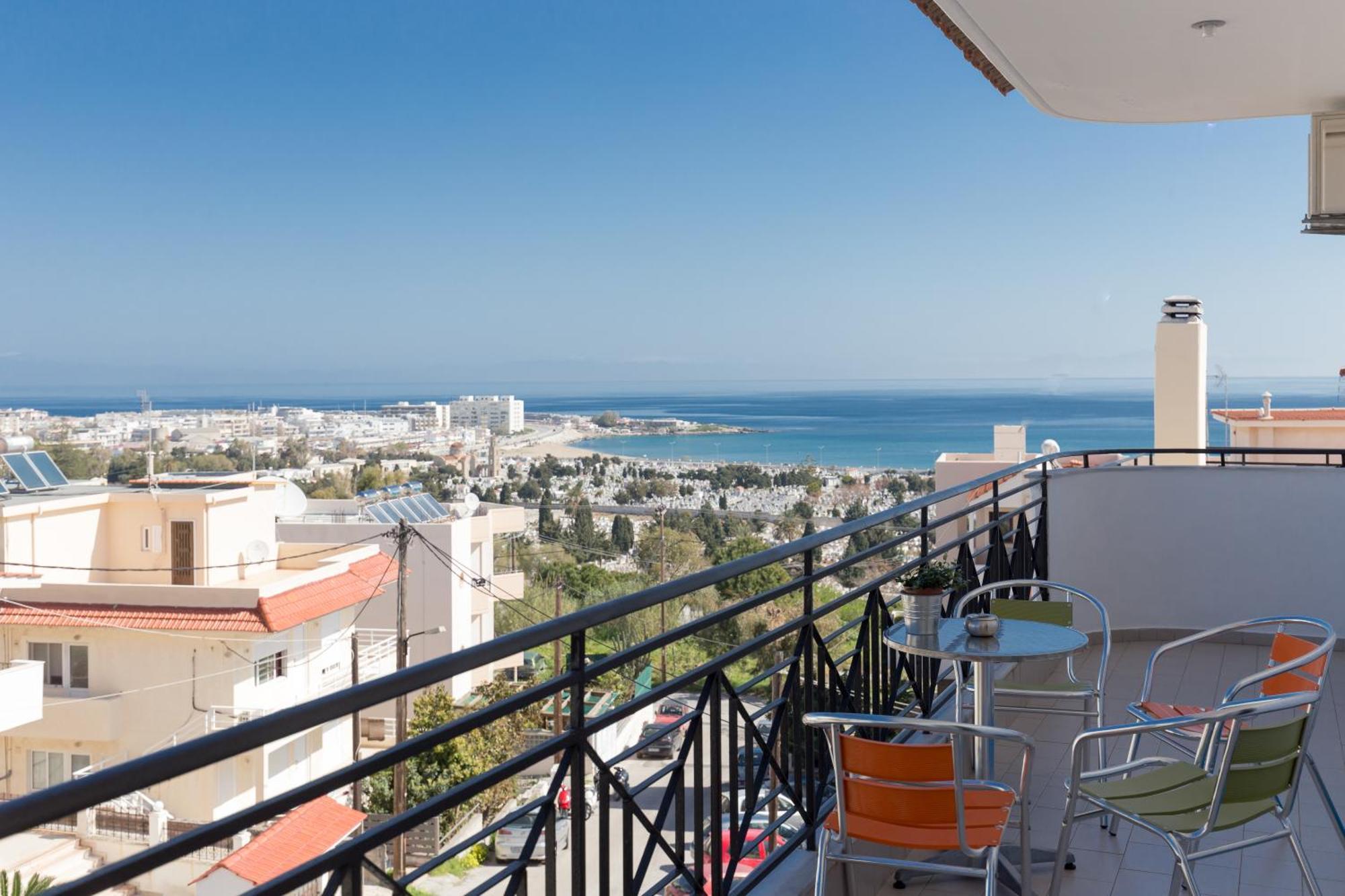 Groovy & Cozy Apt With Private Seaview Rooftop Terrace Rhodes City Exterior photo